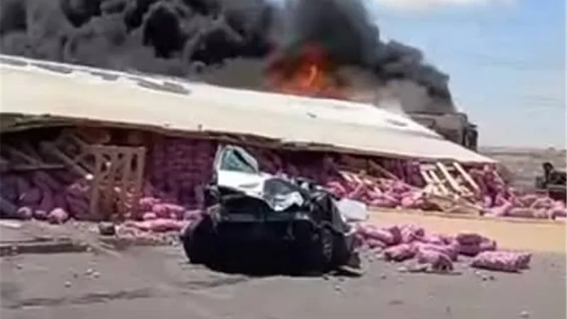 محافظ مطروح يتابع حادث الضبعة المروع ونائبه يزور المصابين