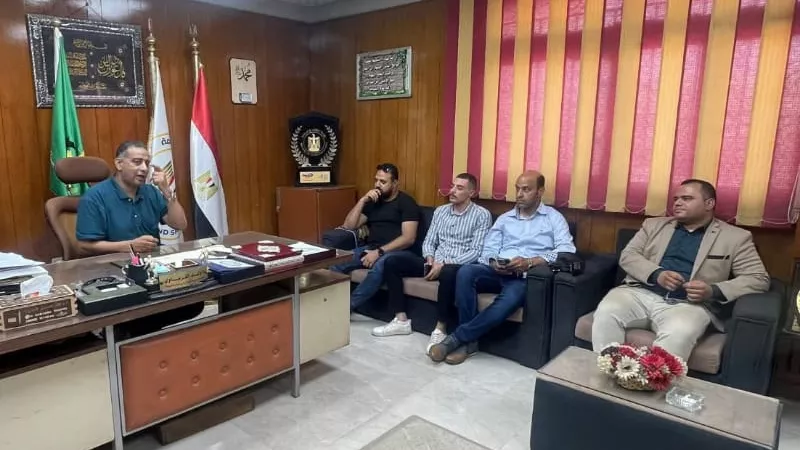 الفرماوي يبحث سبل التعاون مع كيان الاتحاد الوطنى للقيادات الشبابية