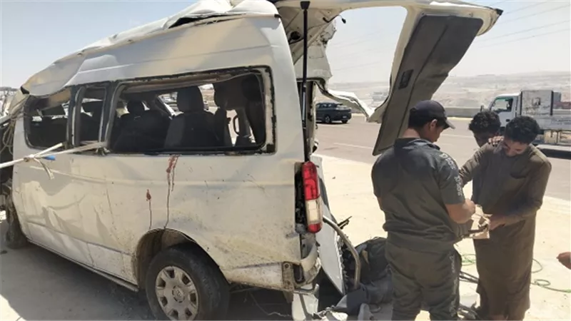 الجمهورية أون لاين تتابع حادث الضبعة الذي أسفر عن مصرع وإصابة ٢١ شخصاً