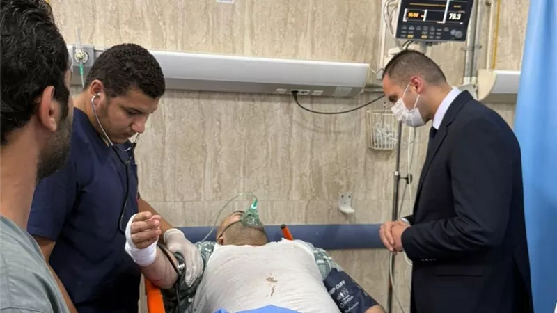 نائب وزير الصحة يتابع الخدمات الطبية المقدمة لمصابي حادث الضبعة