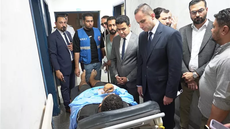وزيرة التضامن الاجتماعي تقرر اعانات عاجلة لضحايا حادث الضبعة