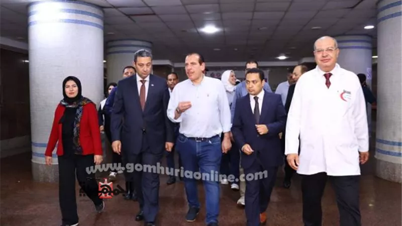 إفتتاح جهاز تفتيت حصوات الكلى بمستشفى دمياط العام