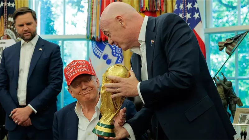 ترامب يعلن موعد قرعة كأس العالم 2026
