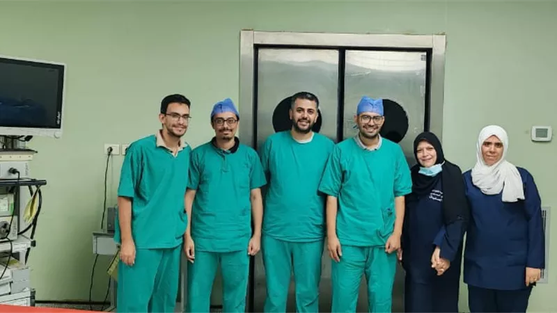 بنها للتأمين الصحي︱نجاح جراحة دقيقة لطفلة تعاني من لحميات متكررة