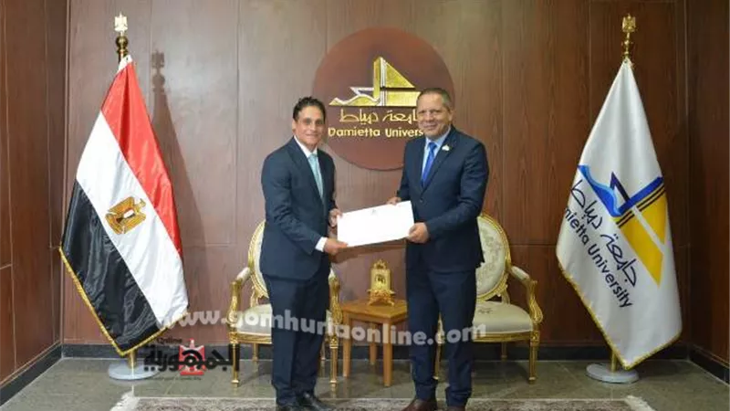 عثمان وكيلا لشئون الطلاب بكلية طب دمياط
