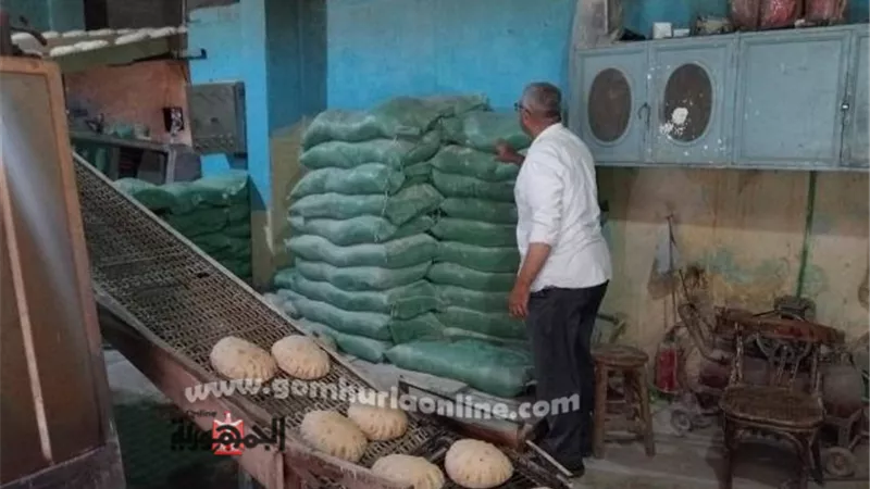 ٢١ مخالفة للمخابز بدمياط