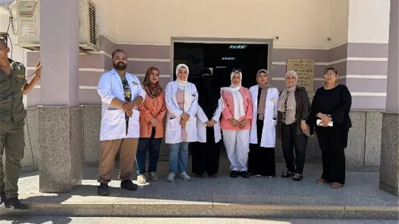 وكيلة الصحة بالفيوم.. تفاجئ وحدة طب الاسرة بقرية منشأة عبدالله