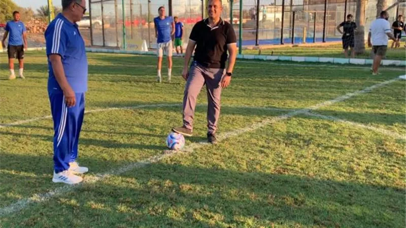 رئيس جهاز القرى السياحية يعلن إطلاق بطولة كرة القدم فى مارينا.. صور