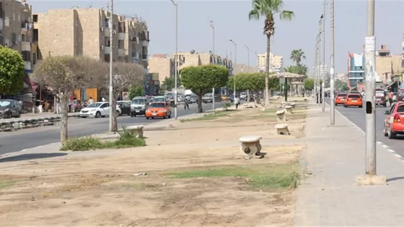 تطوير شبكة ري المسطحات الخضراء بالإسماعيلية