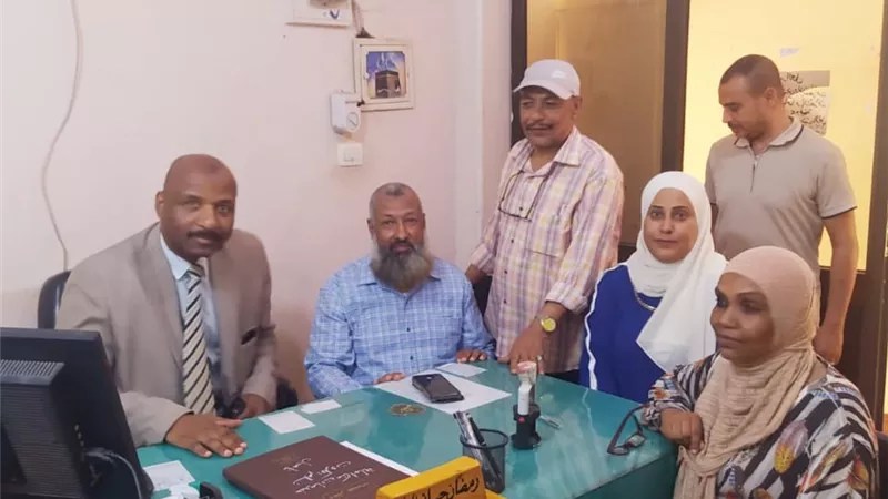 وكيل الوزارة بالأقصر يتفقد وحدة التضامن الاجتماعي في البياضية