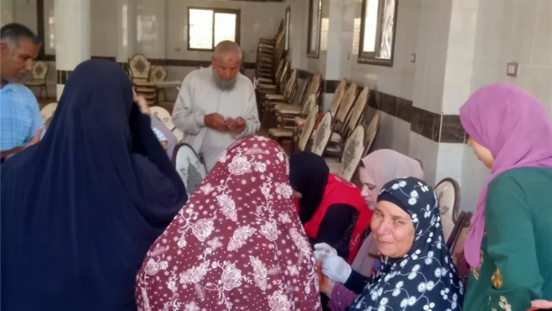 قافلة بمحلة أحمد بكوم حمادة الجمعه