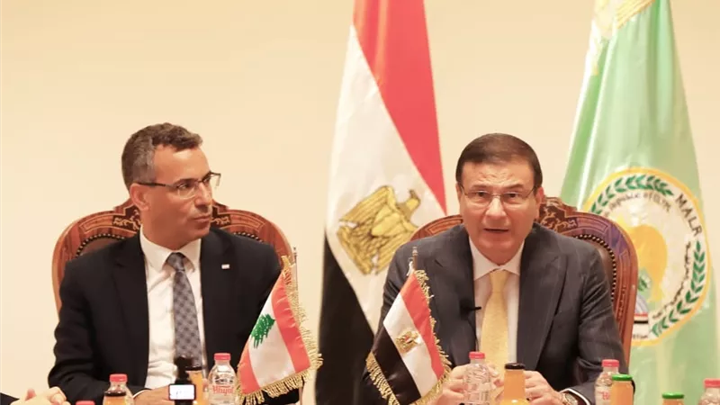 وزير الزراعة يستقبل نظيره اللبناني