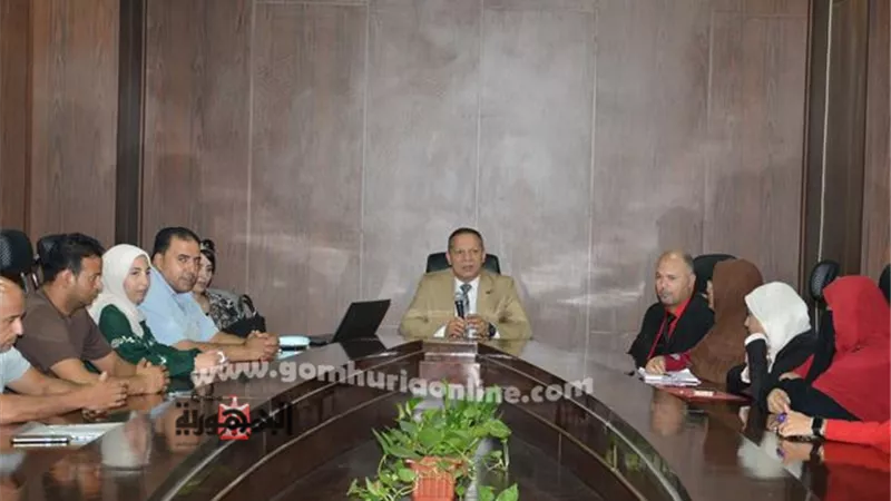 رئيس جامعة دمياط يفتتح ورشة عمل حول التقييم المبدئي للمخازن