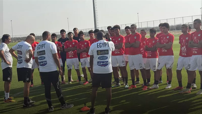 منتخب مصر يختتم استعداداته قبل التوجه إلى أبها للمشاركة بكأس الخليج