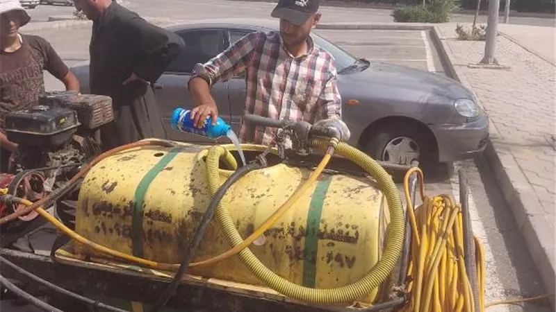 رئيس جهاز الشروق يكشف عن أحدث عمليات الزراعة وطرق المحافظة عليها.. صور
