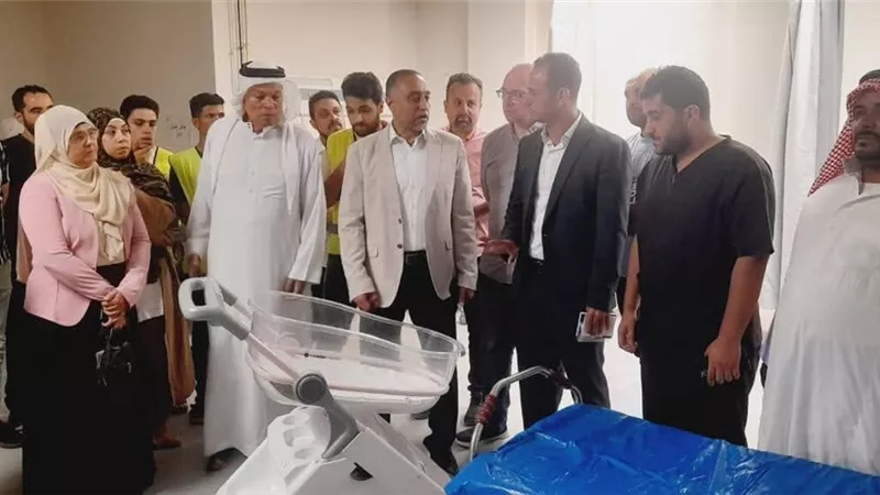 وكيل صحة شمال سيناء يتفقد مستشفى نخل المركزي