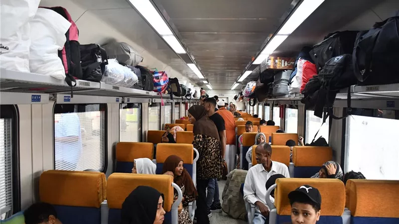 تشغيل القطار الثامن لتسهيل العودة الطوعية للأشقاء السودانيين