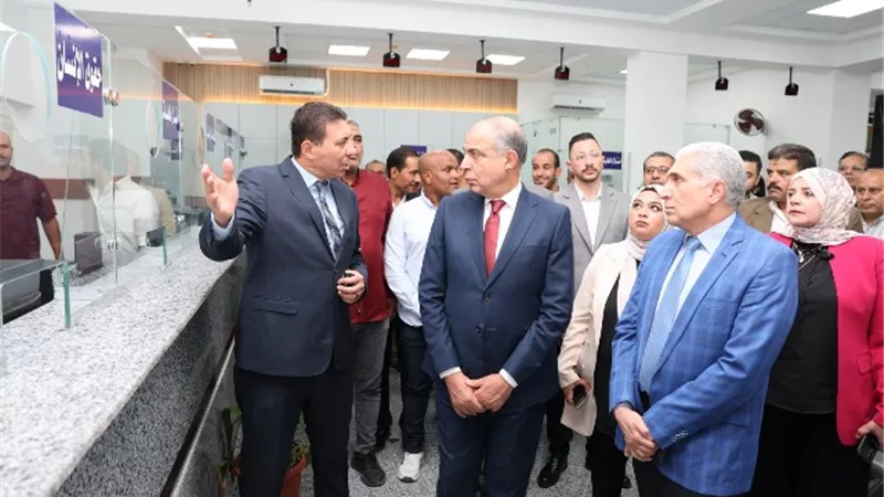 محافظ المنيا يفتتح المركز التكنولوجي المطور لخدمة المواطنين