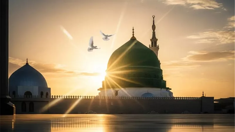 محمد ﷺجَآءَكُم مِّنَ ٱللَّهِ نُورٞ وَكِتَٰبٞ مُّبِينٞ