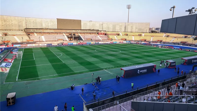 شاهد.. استاد السلام جاهز لاستضافة لقاء الأهلى وبيراميدز بالدورى