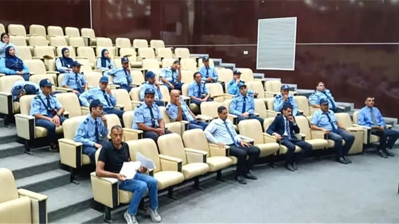 تعزيز كفاءة أفراد الأمن بمجمع الإسماعيلية الطبي