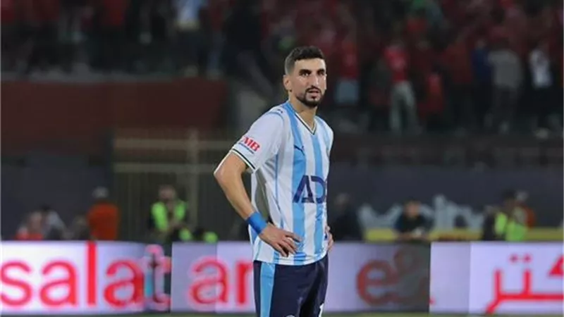 وليد الكرتي رجل مباراة الأهلي وبيراميدز في الدوري المصري