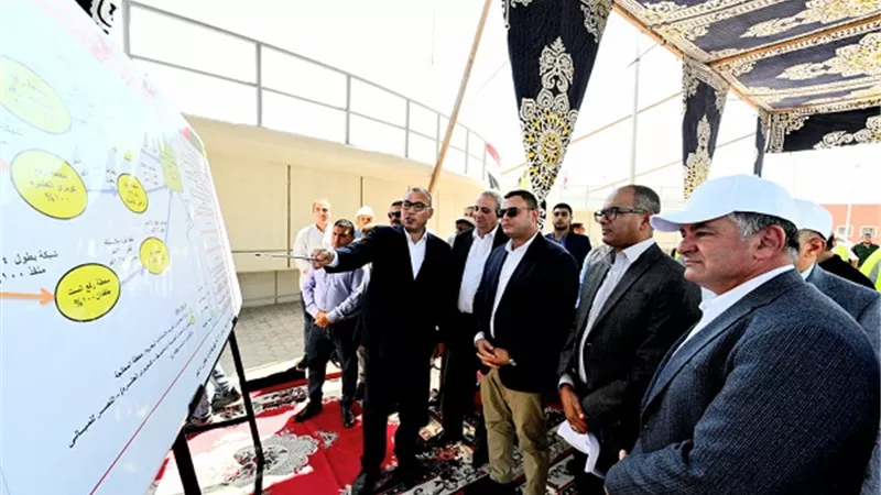 وزير الإسكان ومحافظ الغربية يختتمان جولة تفقدية بمحطة صرف زفتى