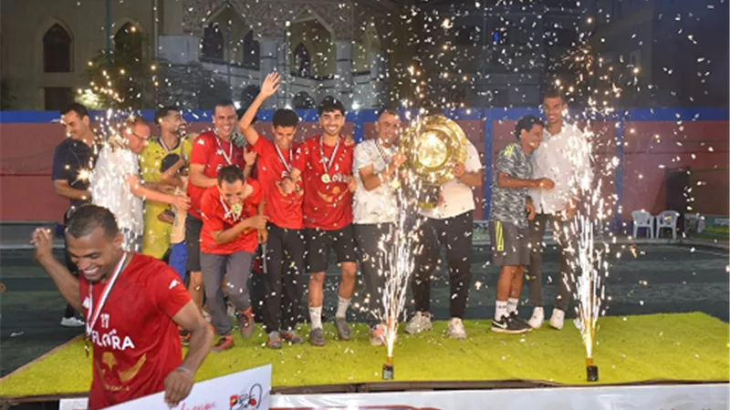 ابناء الباجور ابطال دورى السوبر ليج بقشطوخ