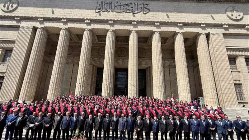 أعضاء النيابة الإدارية يؤدون اليمين القانونية أمام مجلس القضاء الأعلى