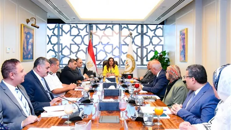 منال عوض تُشيد بأعمال التحضير لاستضافة مصر لمؤتمر اتفاقية برشلونة