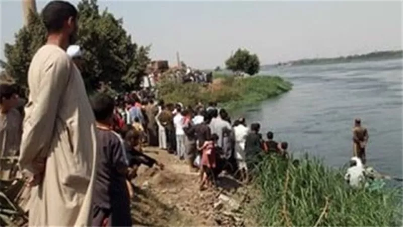 مصرع 2 غرقا في الرياح البحيري بمنشأة القناطر