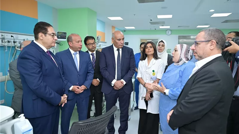 افتتاح وحدة جديدة للرعاية المركزة بمستشفى أبو الريش تضم 17 سريرا