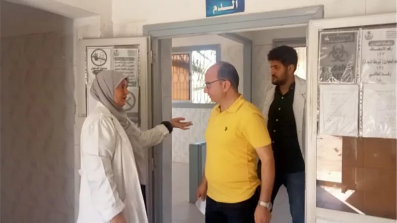 وكيل صحة الدقهلية يحيل المتغيبين للتحقيق