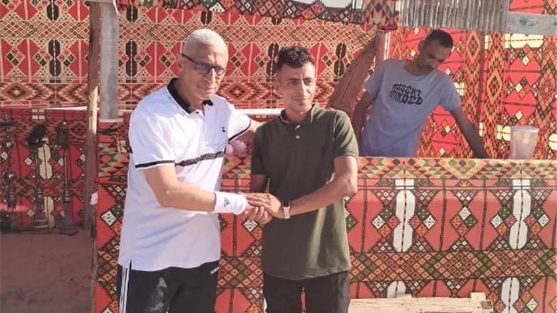 محافظ شمال سيناء يتفقد شاطئ العريش استعداداً لبدء أعمال التطوير
