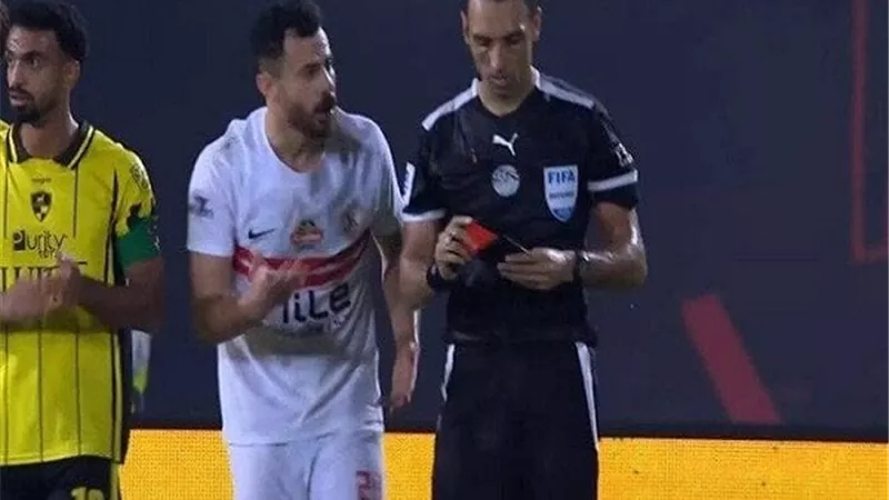 اتجاه في الزمالك لتوقيع عقوبة على الونش بسبب الطرد