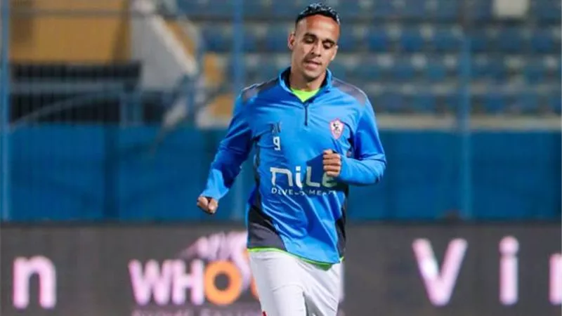 إنذار شديد اللهجة من مدرب الزمالك لمهاجم الفريق