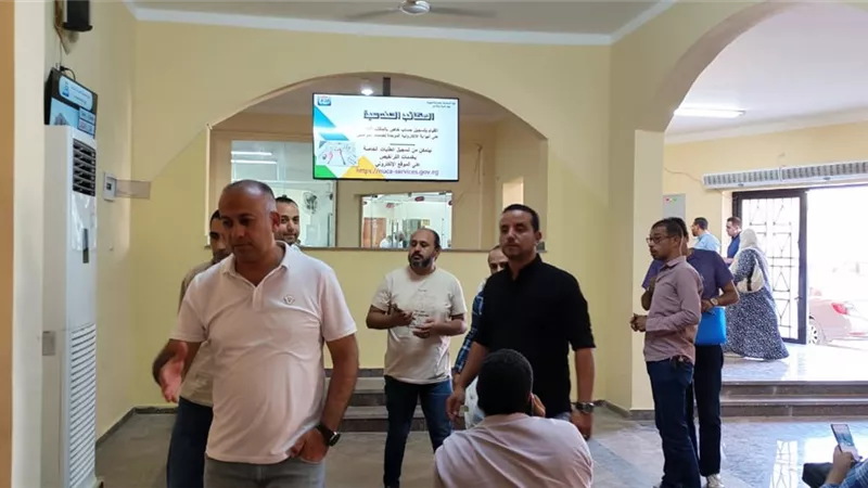 جهاز بدر يعلن خطة لرفع كفاءة المركز التكنولوجي للمواطنين .. صور