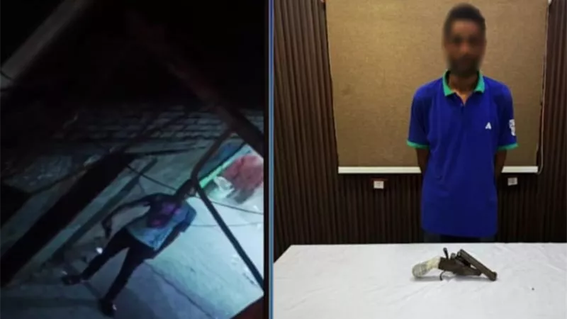 ضبط شخص هدد أحد أقاربه بسلاح ناري في شبرا الخيمة بعد تداول مقطع فيديو