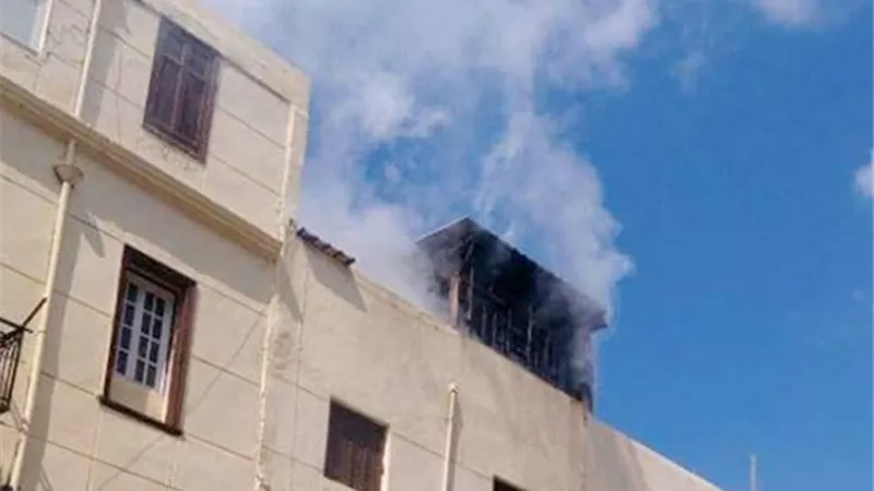 نشوب حريق بفندق شهير في الدقي