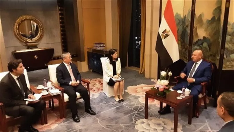 شراكة مصرية – صينية لتسريع تنفيذ مشروع القطار الكهربائي الخفيف LR