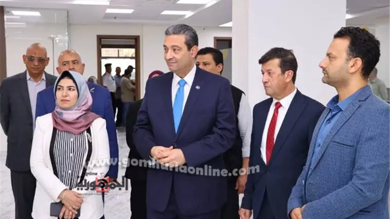 محافظ دمياط يفتتح المركز التكنولوجي لخدمة المواطنين