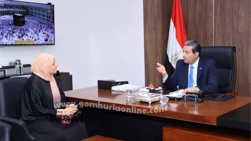 محافظ دمياط يناقش ملفات عمل التعاون الزراعى بالديوان العام