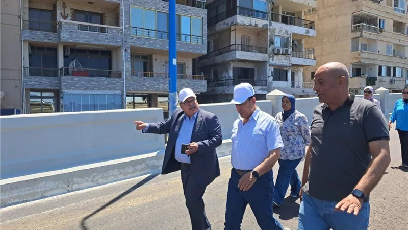 الإسكان : تشغيل تجريبي لكوبري محمد نجيب بالإسكندرية