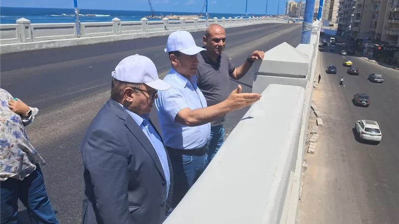 الإنتهاء من مشروع توسعة كورنيش الإسكندرية بنهاية دسيمبر 2025