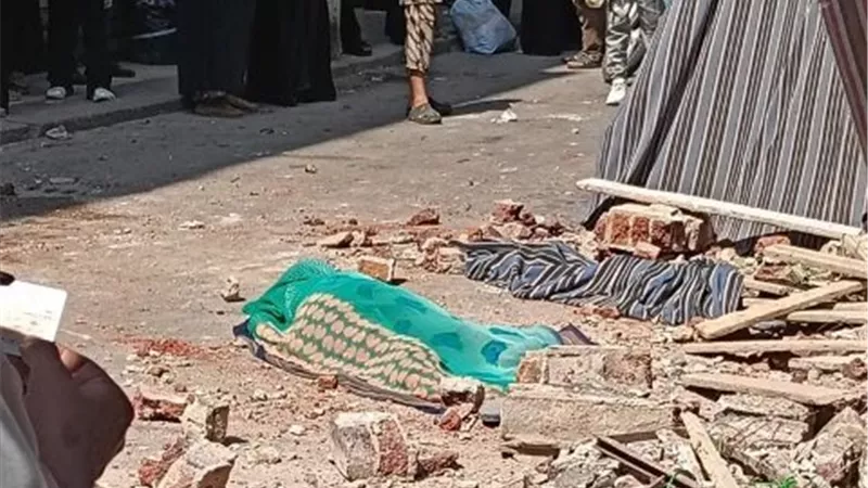 مصرع سيدة أسفل انهيار بلكونة عقار بحدائق القبة