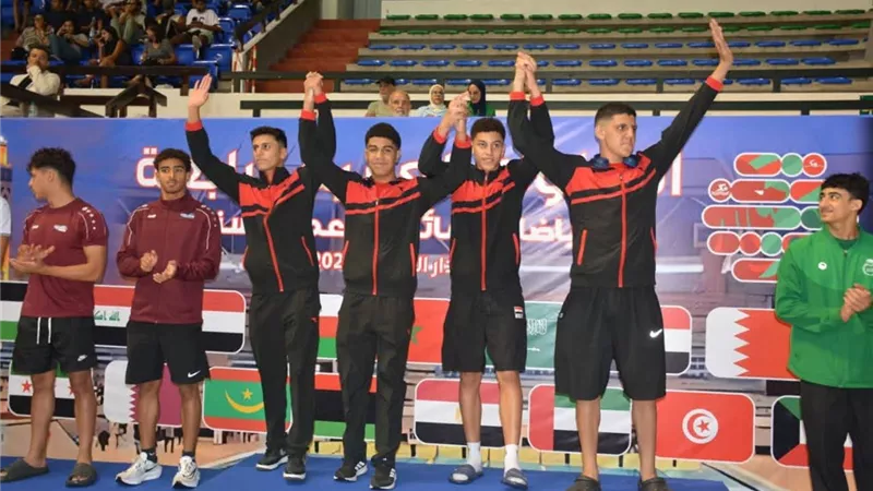 منتخب مصر للسباحة يتوج بـ6 كؤوس ويتربع على عرش البطولة العربية بالمغرب