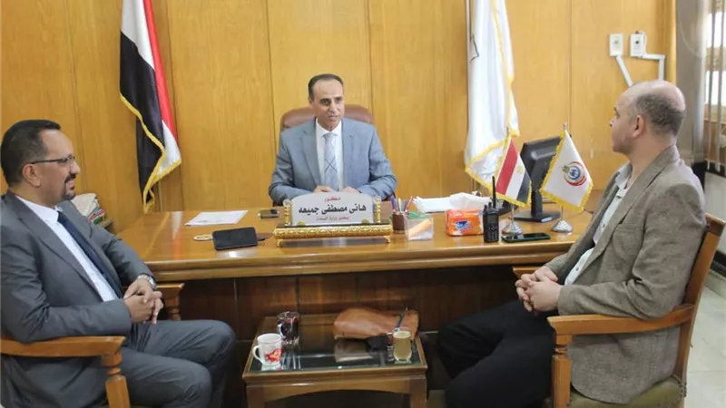وكيل صحة بني سويف يبحث تعزيز التعاون فى قطاع الاسعاف