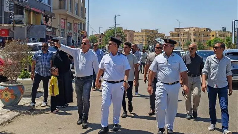 رئيس جهاز بدر يشن حملة مكبرة للقضاء على المخالفات بالتعاون مع شرطة صور