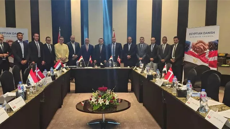 التمثيل التجاري يشارك في الاجتماع الأول لمجلس الأعمال المصري الدنماركي