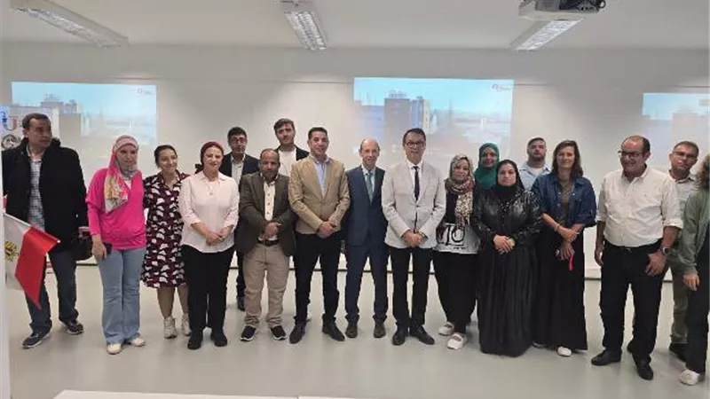 رئيس الجامعة الألمانية يرحب باوائل الثانوية العامة ضمن رحلة الجمهورية